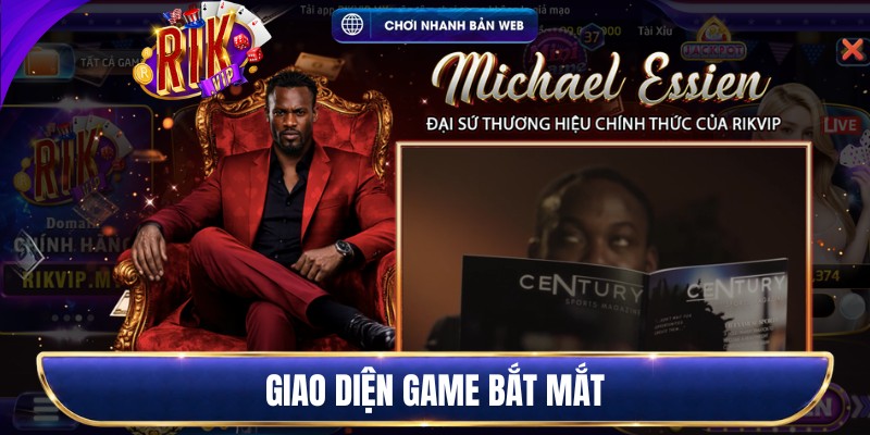 Giao diện game bắt mắt